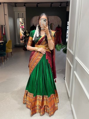 New Fancy Kanjivaram Silk Zari Lehenga Choli With Dupatta